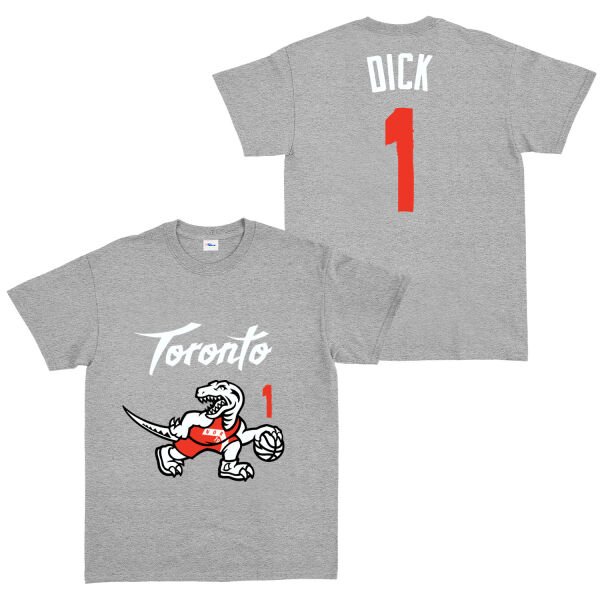 Gradey Dick 1 City Edition Raptors Tişört M - Gri