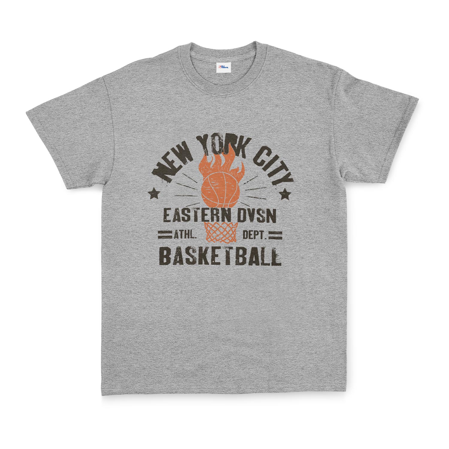 NYC Eastern DVSN Tişört XXL - Gri