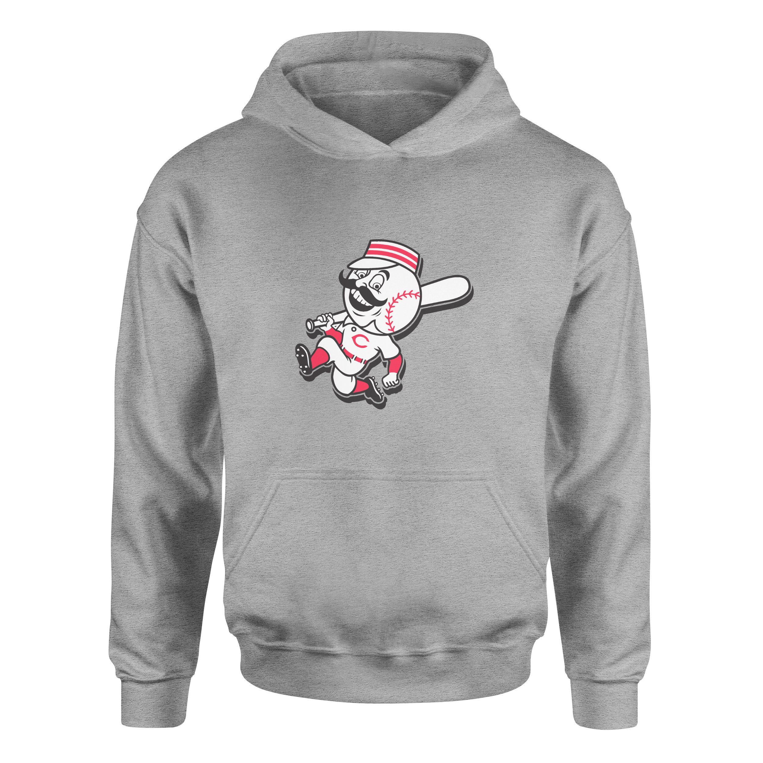Cincinnati Reds | Mr. Red 60’s Hoodie L - Gri