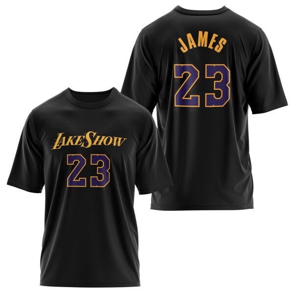 LeBron James 23 LakeShow Oversize Tişört