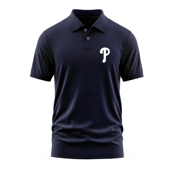 Philadelphia Phillies Polo Tişört XL - İndigo Mavisi