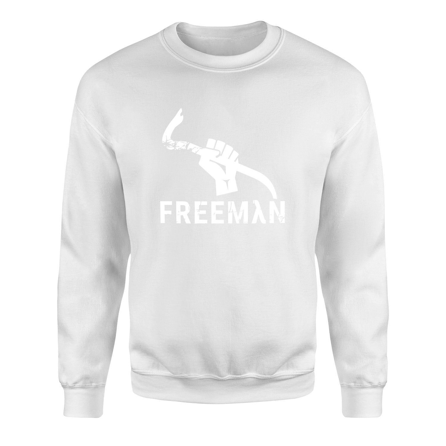 Gordon FREEMAN Crowbar Sweatshirt M - Beyaz