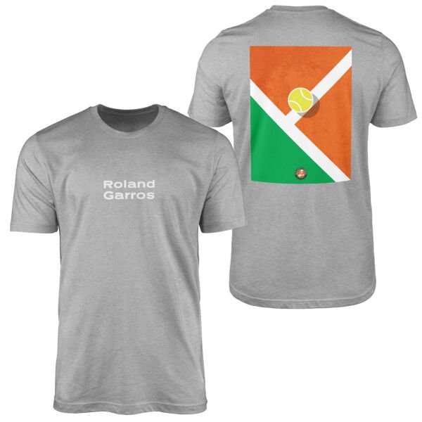 Roland Garros SE Tişört L - Gri