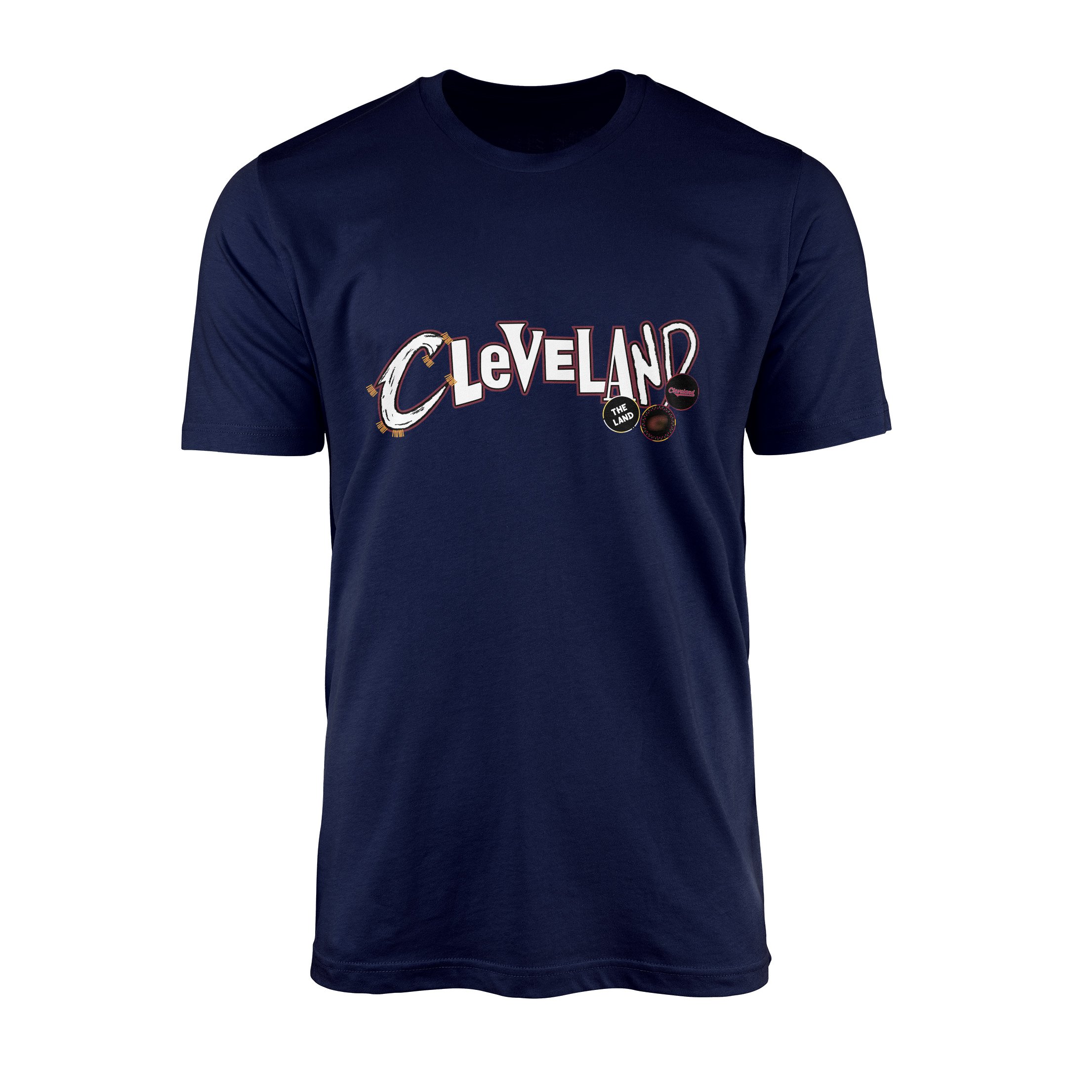Cleveland The Land Tişört L - İndigo Mavisi