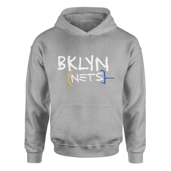 BKLYN Basquiat Hoodie M - Gri