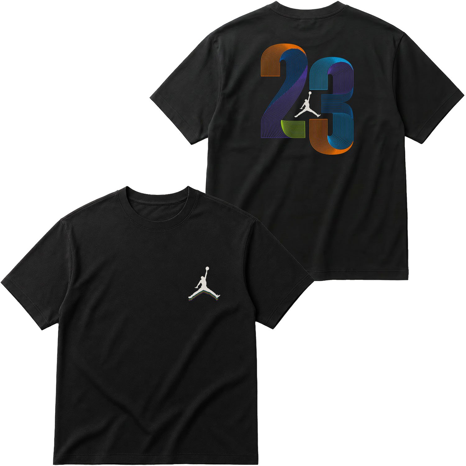 Air Jordan LC Oversize Tişört L - Siyah
