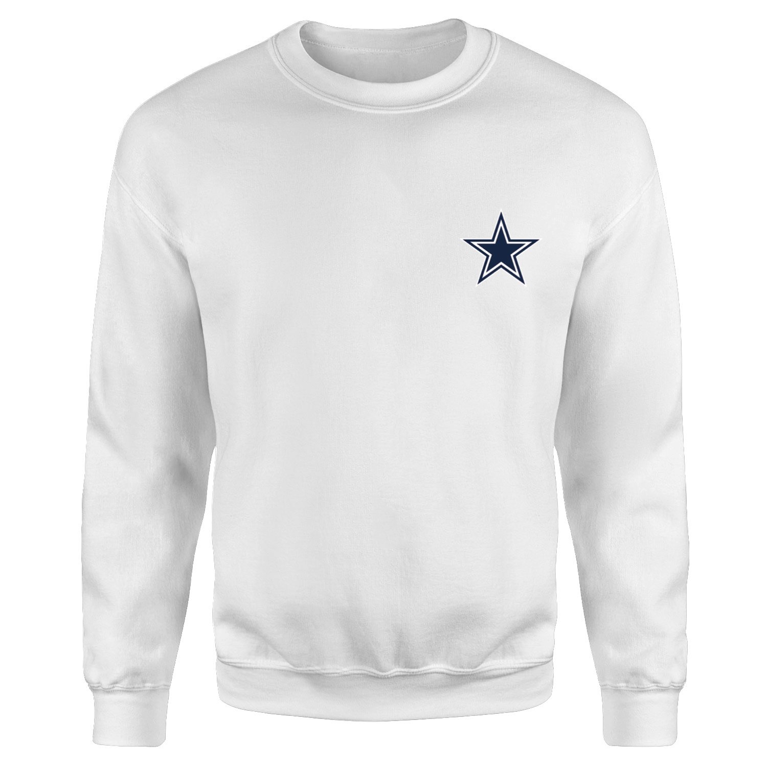 Dallas Cowboys Sweatshirt L - Beyaz