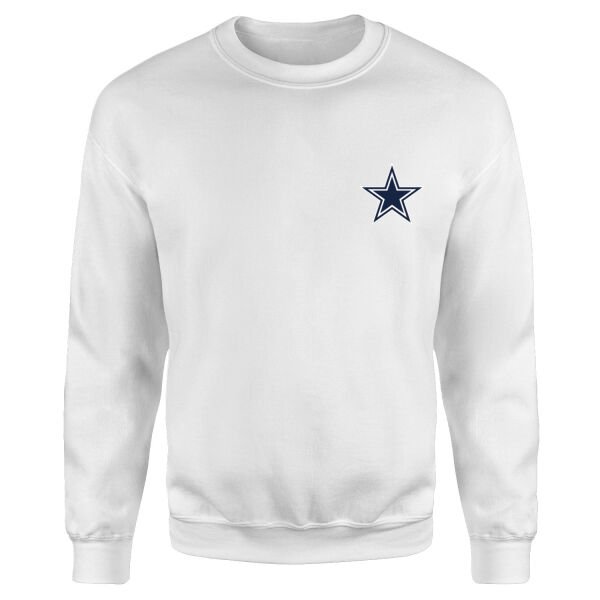 Dallas Cowboys Sweatshirt L - Beyaz