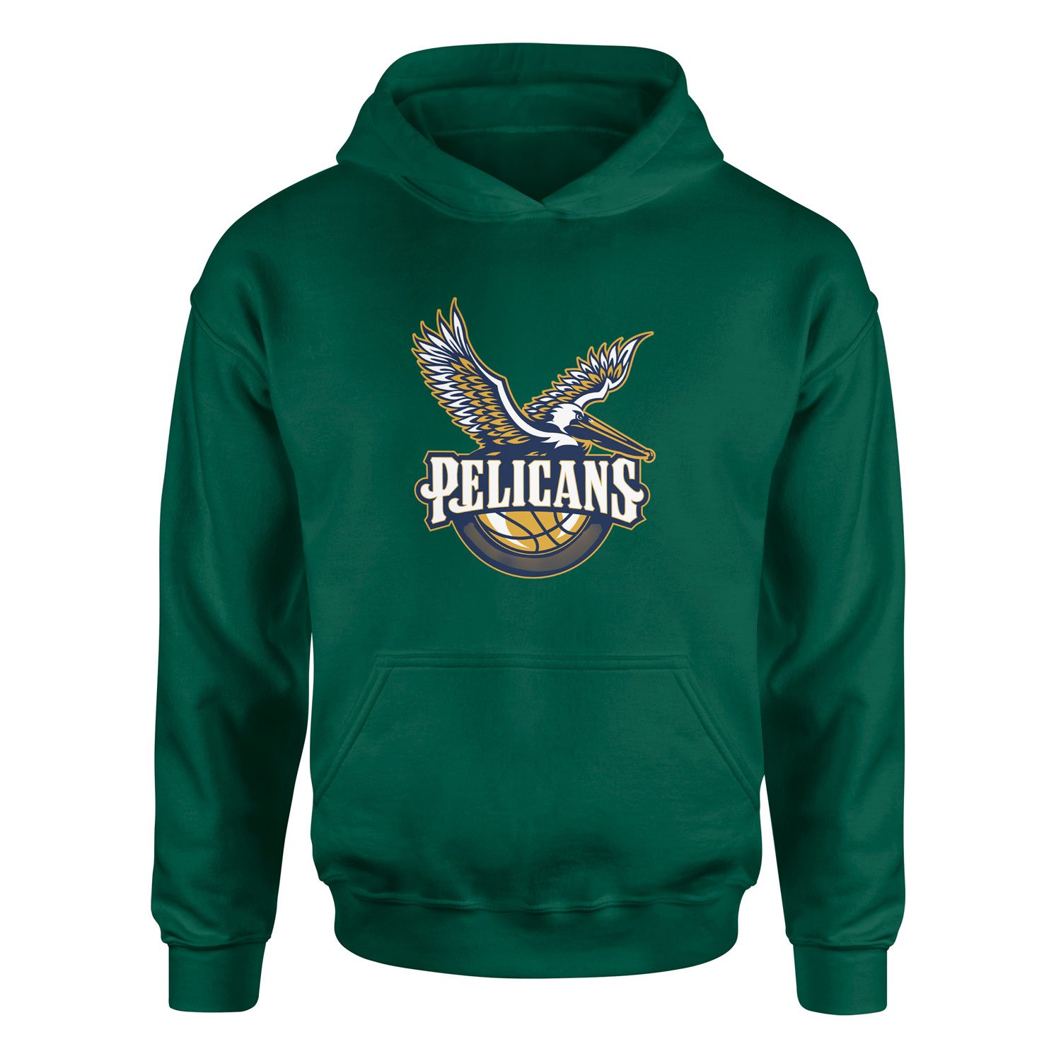 Pelicans Hoodie M - Nefti Yeşili