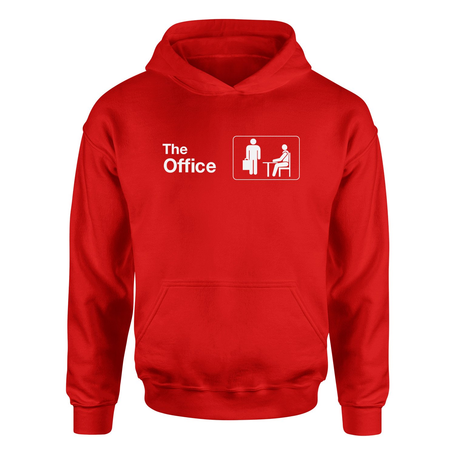 The Office Hoodie XXL - Kırmızı