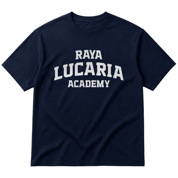 Raya Lucaria Academy Oversize Tişört M - İndigo Mavisi