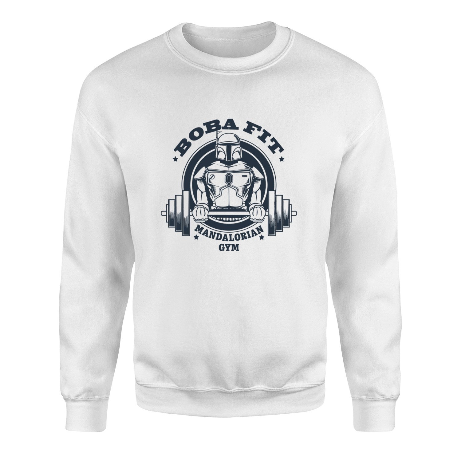 Boba Fit Sweatshirt M - Beyaz