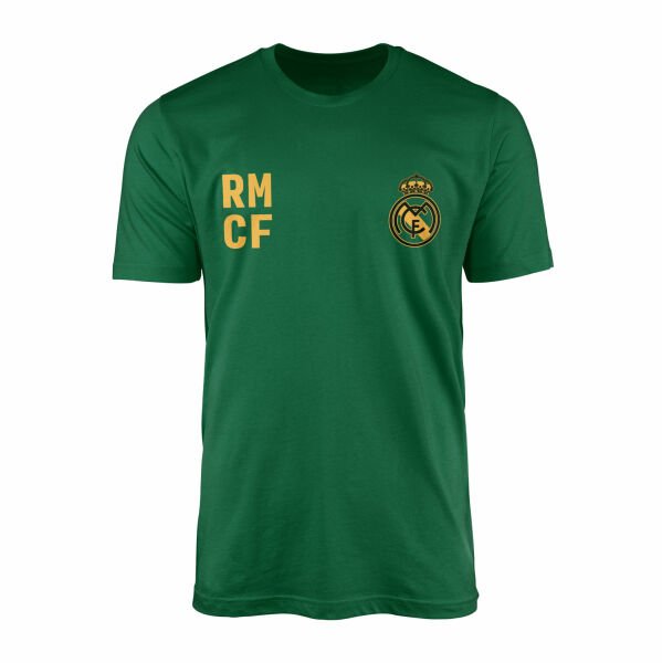 Real Madrid Madridista Edition RMCF Tişört S - Nefti Yeşili