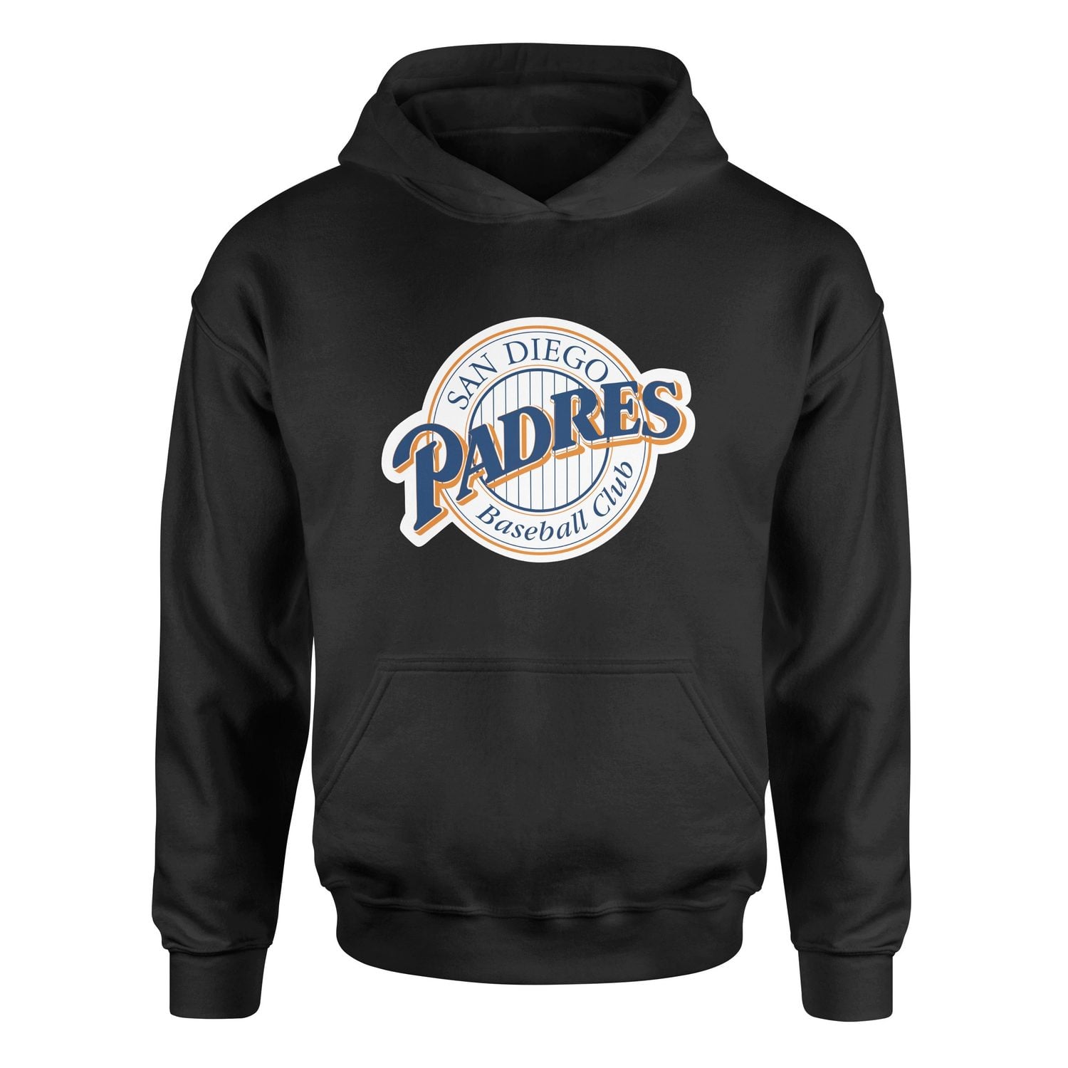 San Diego Padres Baseball Hoodie L - Siyah