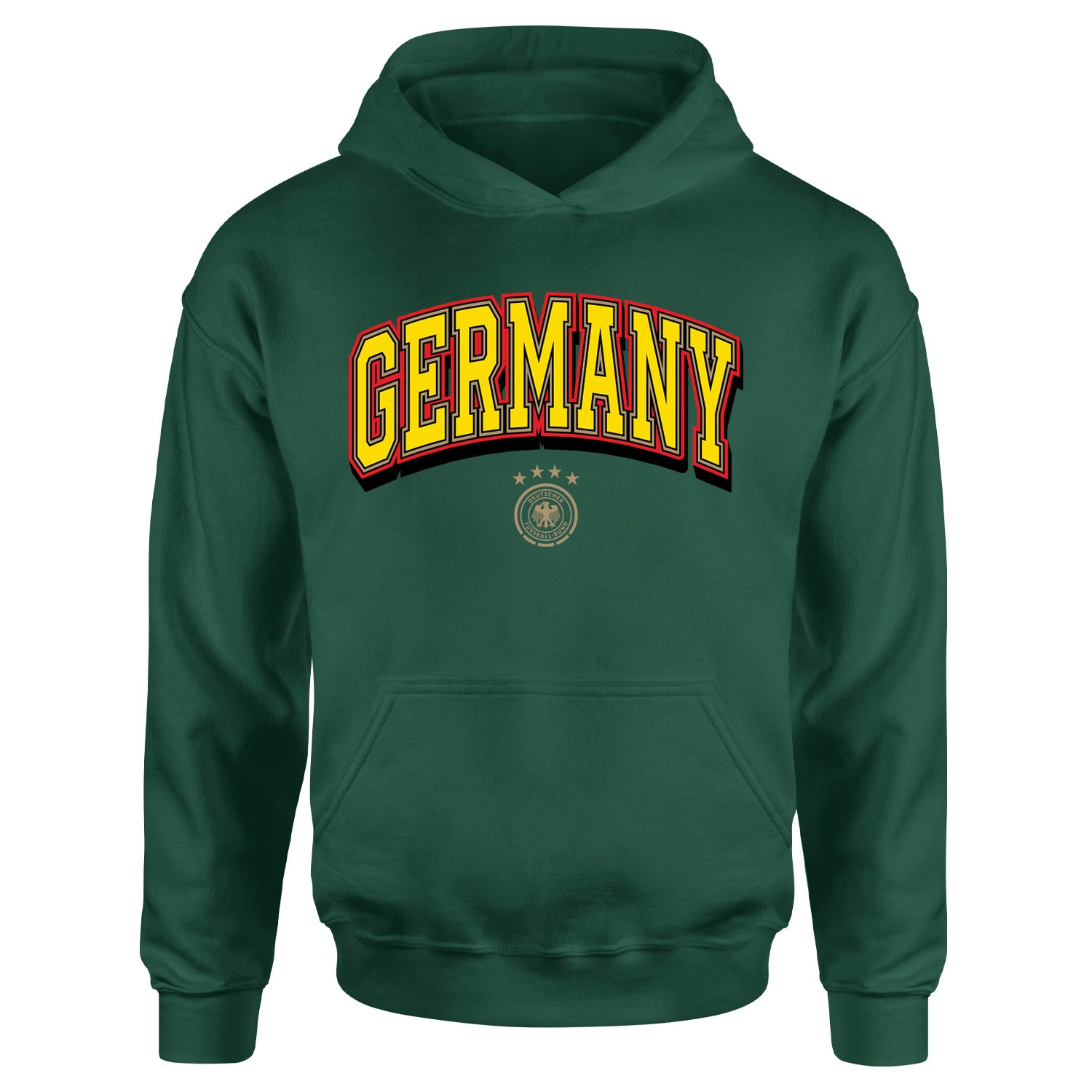 Almanya 2026 Varsity Hoodie XL - Nefti Yeşili