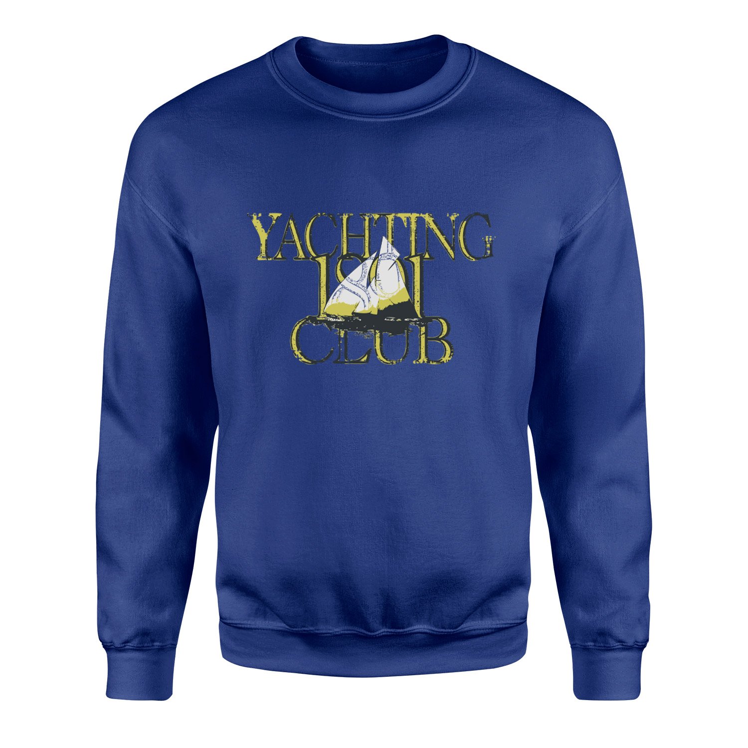 Yachting 1891 Club Sweatshirt XL - İndigo Mavisi