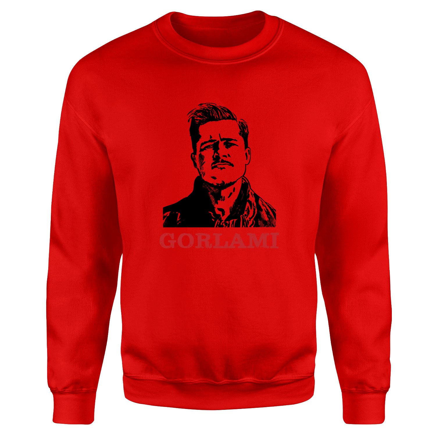 Gorlami | Brad Pitt Sweatshirt S - Kırmızı