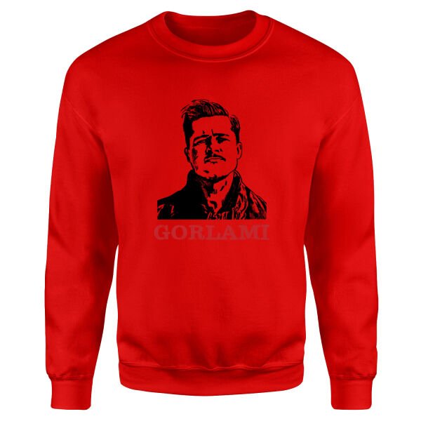 Gorlami | Brad Pitt Sweatshirt S - Kırmızı