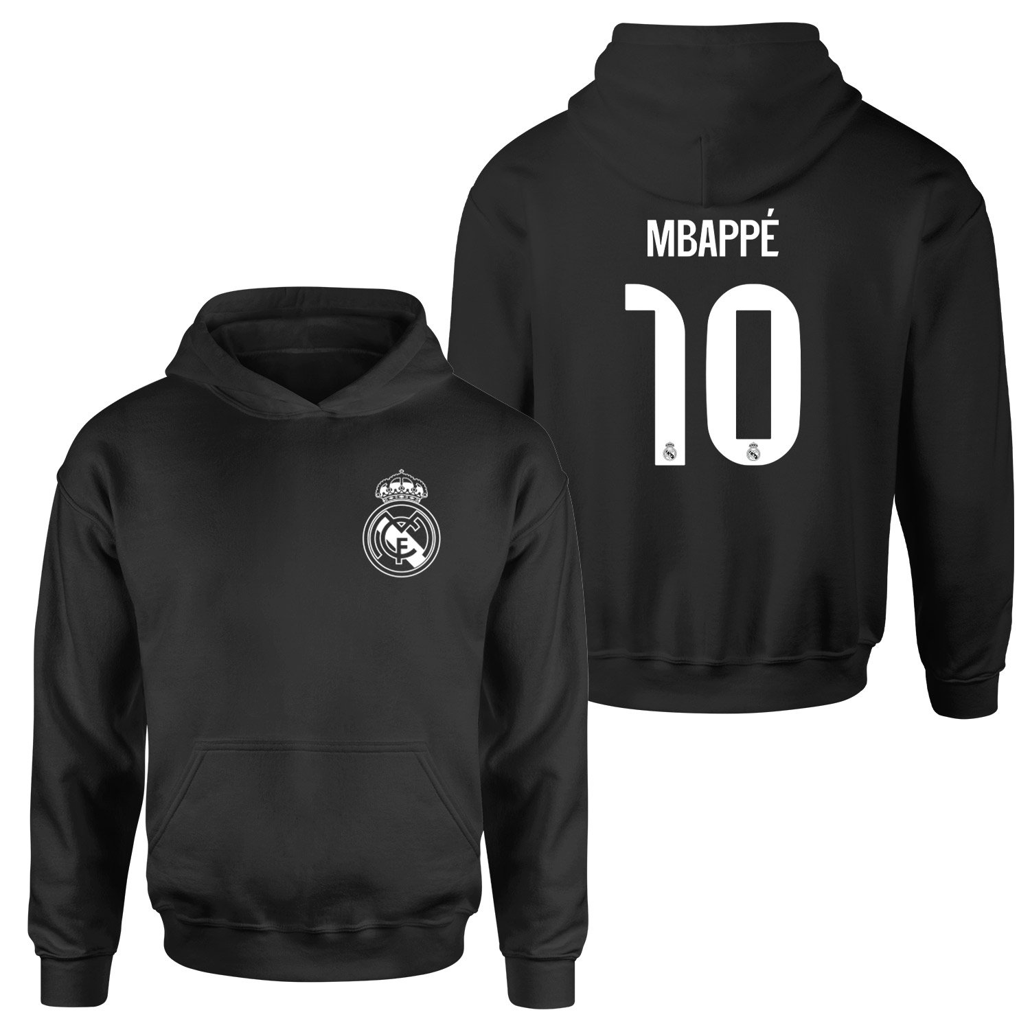 Kylian Mbappe RM WH Forma Hoodie L - Siyah