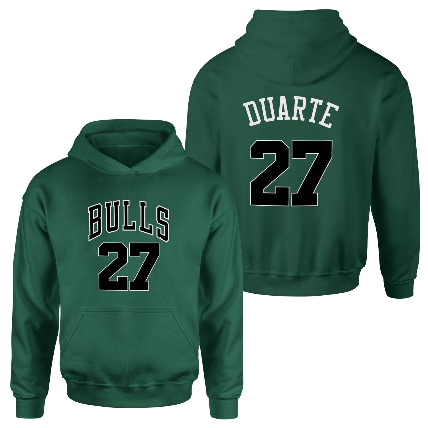 Chris Duarte Forma Hoodie XL - Nefti Yeşili