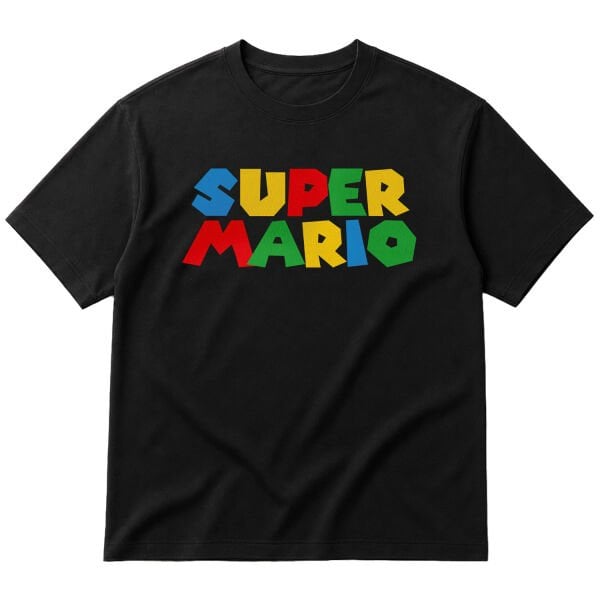 Super Mario Oversize Tişört
