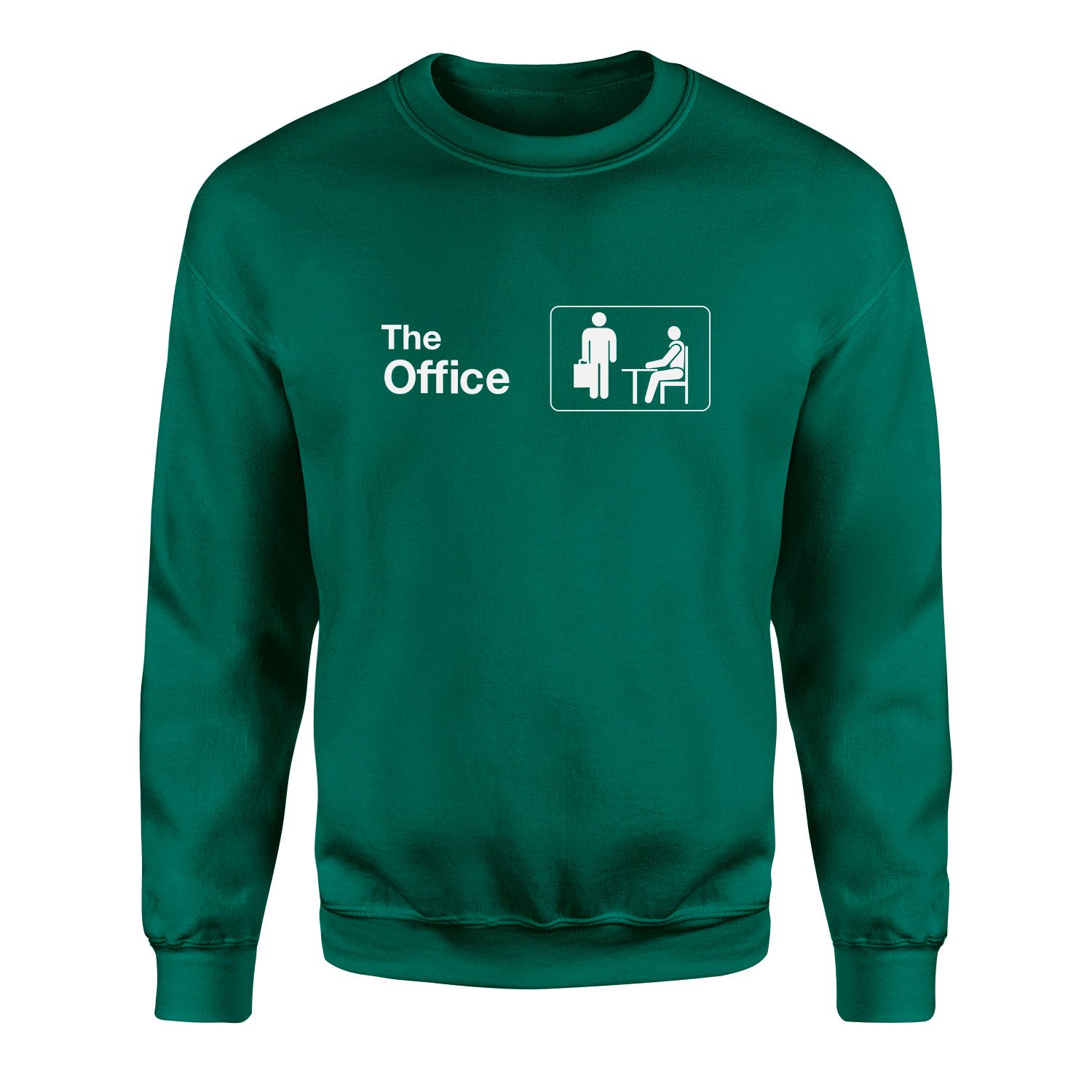 The Office Sweatshirt XL - Nefti Yeşili