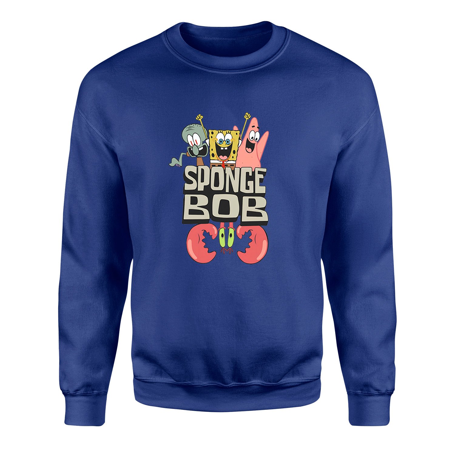 Sünger Bob Sweatshirt XXL - İndigo Mavisi
