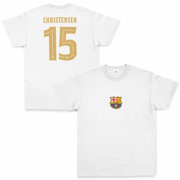 Christensen Barcelona Forma Tişört M - Beyaz