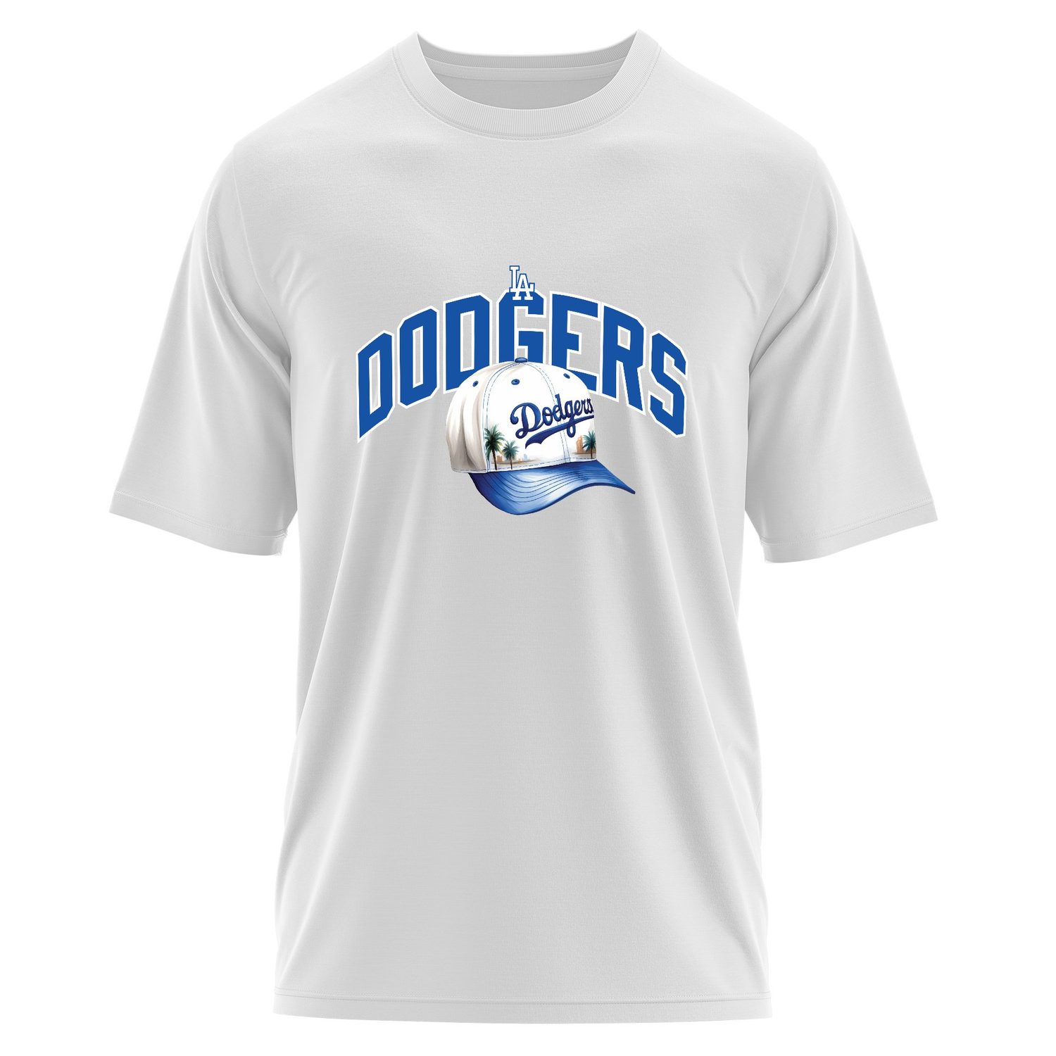 Welcome to California | Los Angeles Dodgers Oversize Tişört M - Beyaz