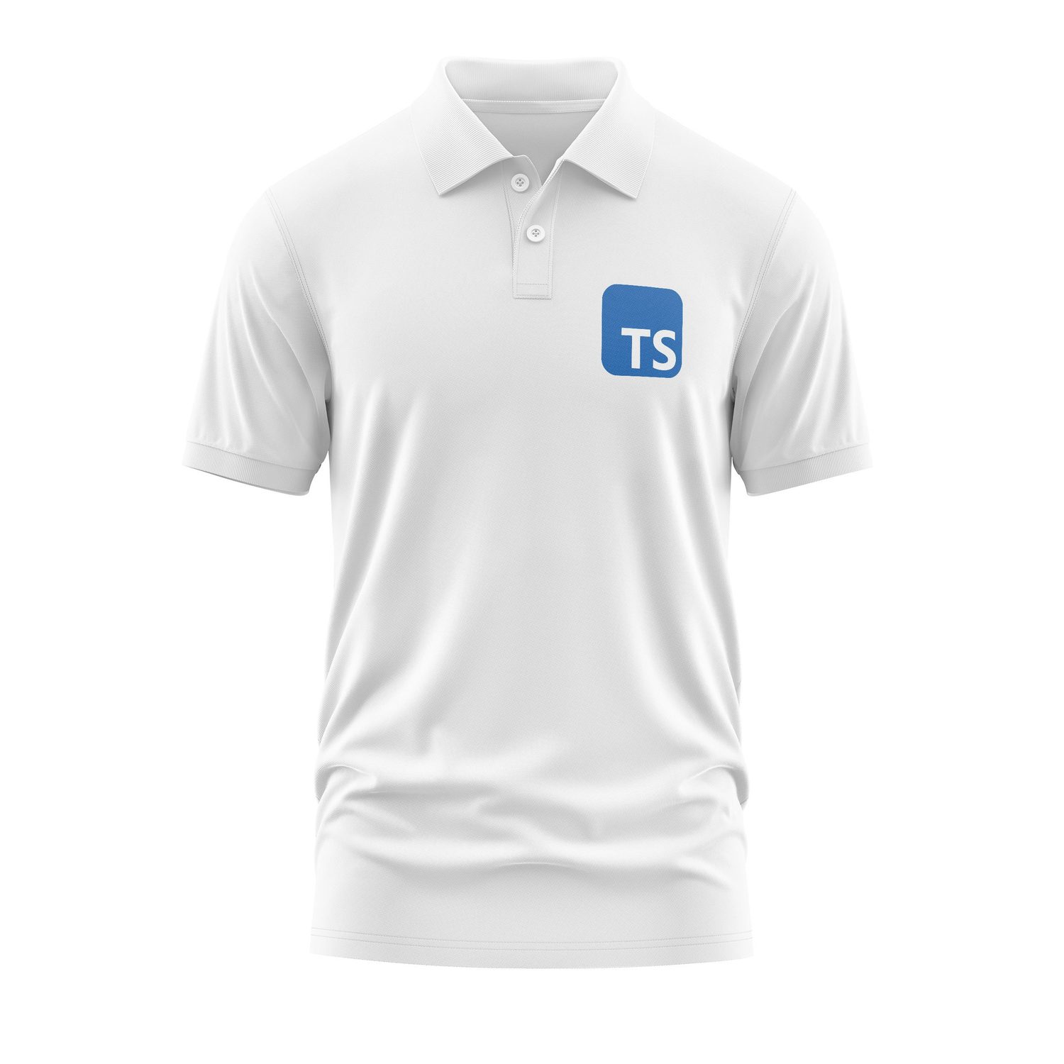 Typescript Polo Tişört XXL - Beyaz