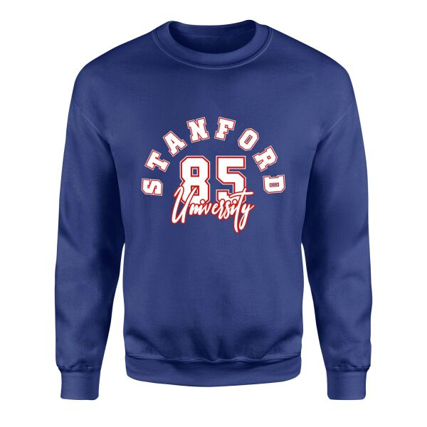 Stanford U Sweatshirt M - İndigo Mavisi
