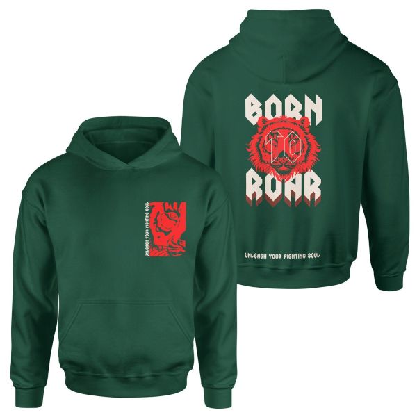 Unleash Your Fighting Soul | Tiger SE Hoodie M - Nefti Yeşili