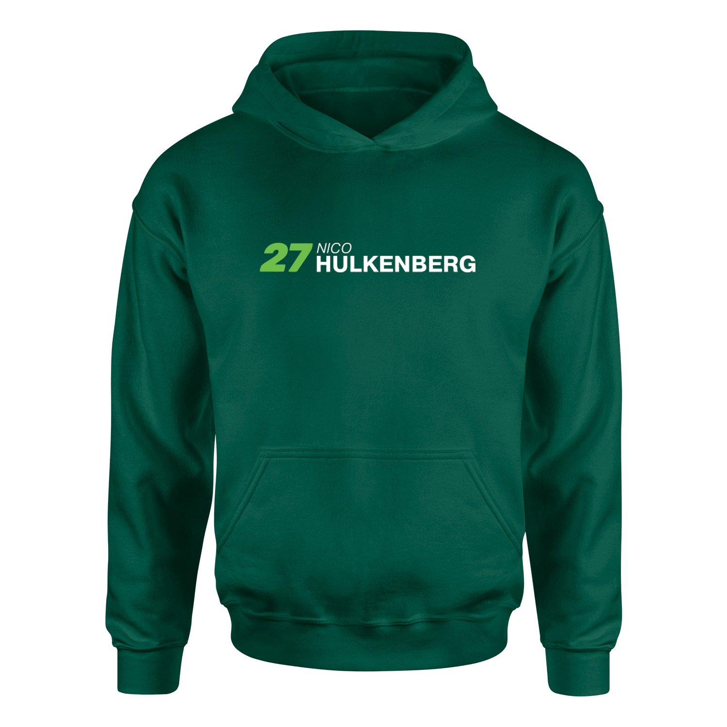 Nico Hülkenberg 27 Hoodie XXL - Nefti Yeşili