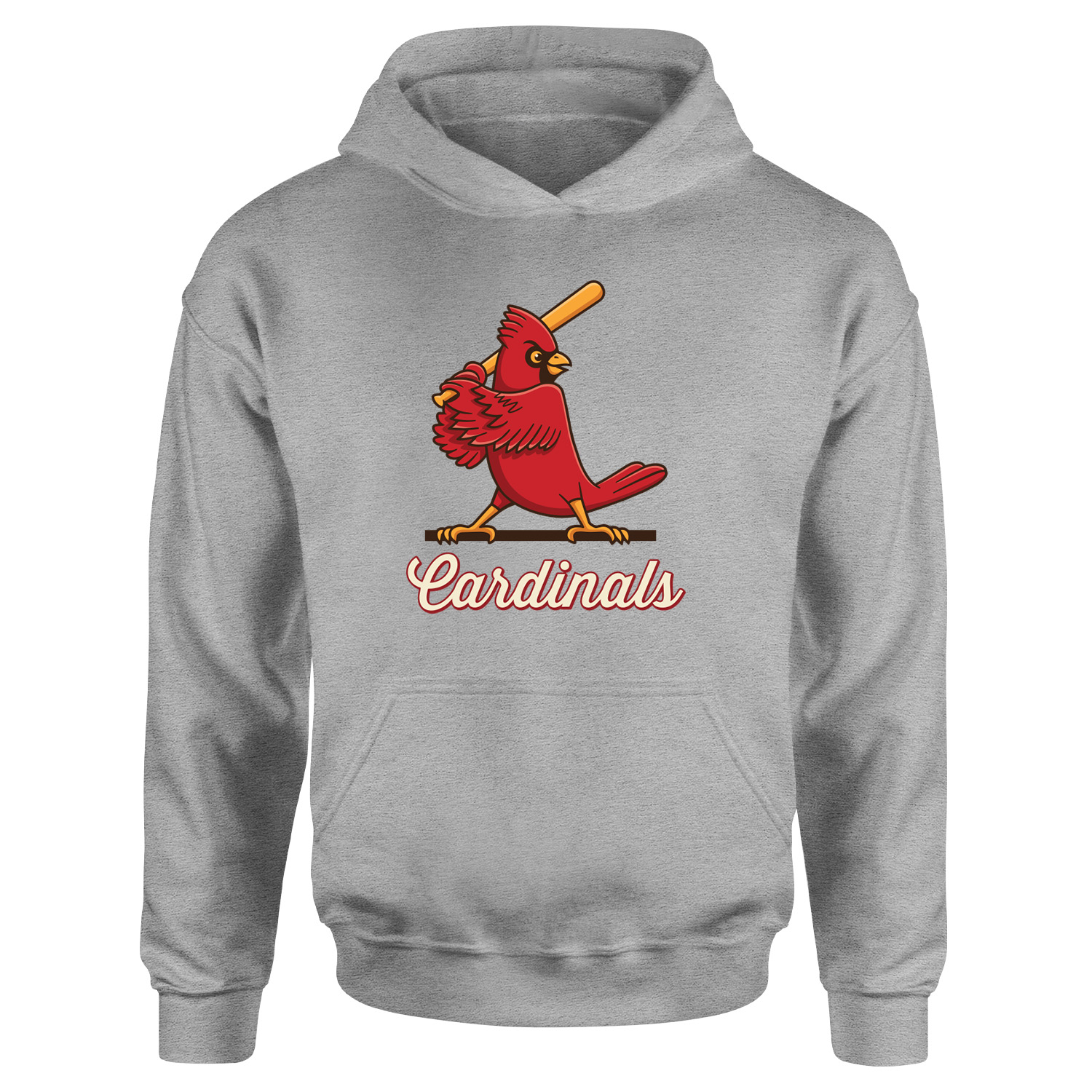 Cardinals Casual Hoodie XXL - Gri