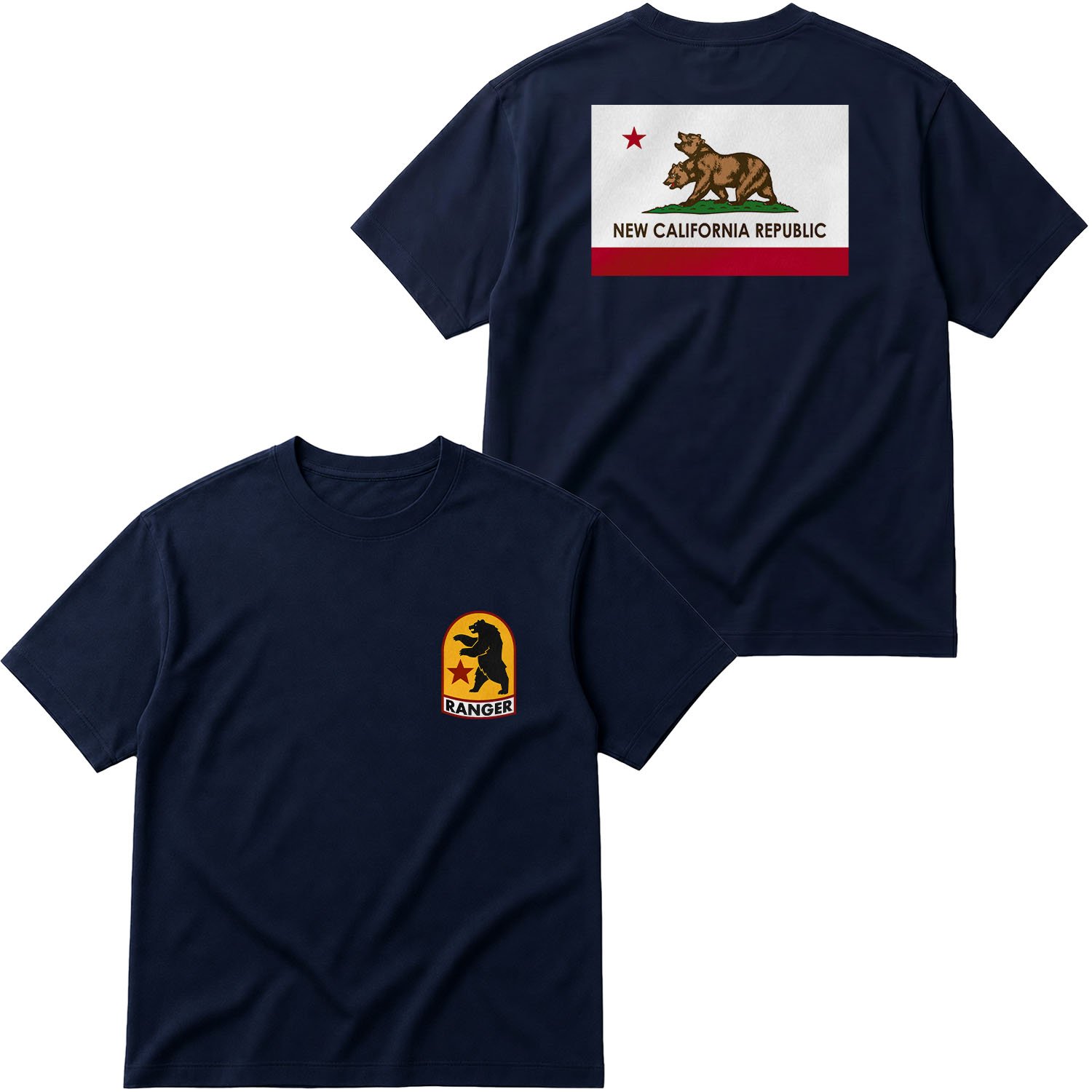 NCR Rangers Edition Oversize Tişört S - İndigo Mavisi