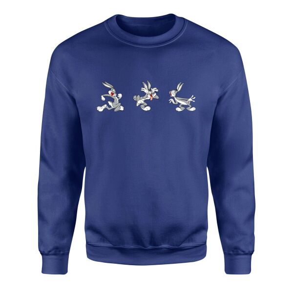 Bunnies Sweatshirt M - İndigo Mavisi