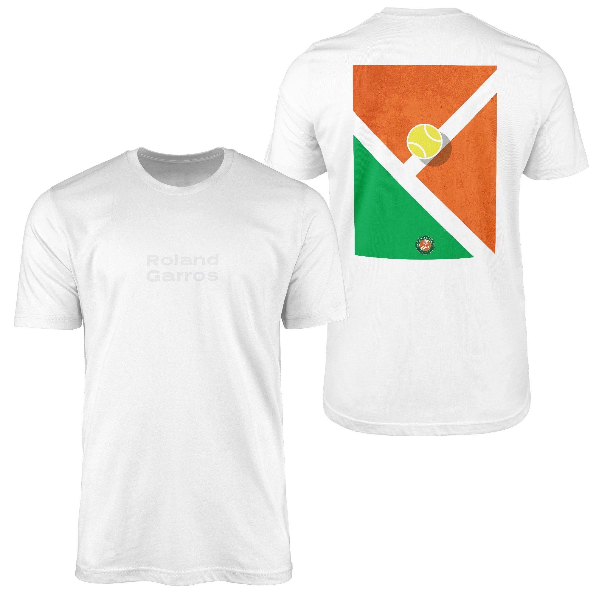 Roland Garros SE Tişört XL - Beyaz
