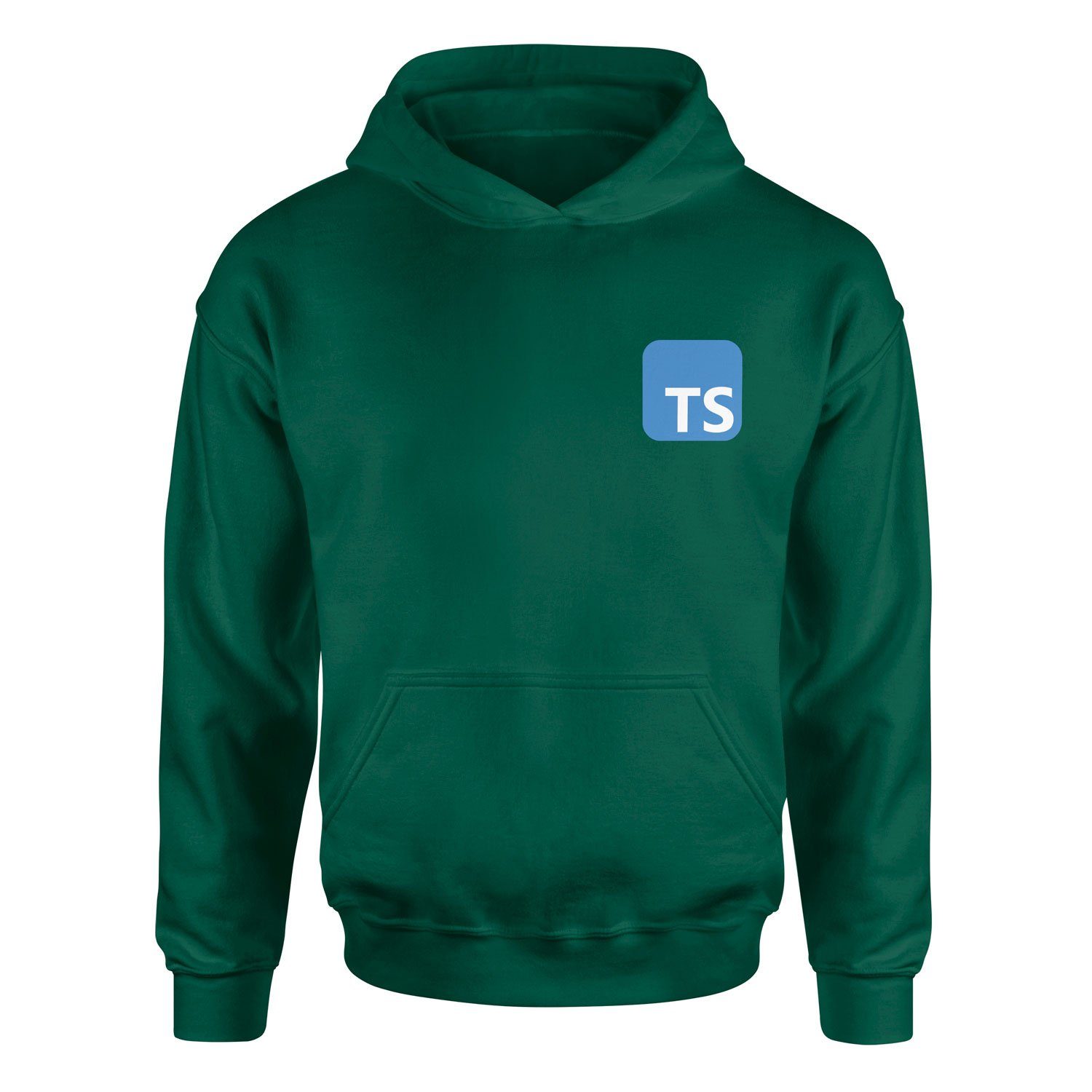 Typescript Hoodie XXL - Nefti Yeşili