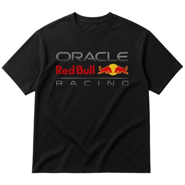 Oracle Red Bull Racing Shield Oversize Tişört