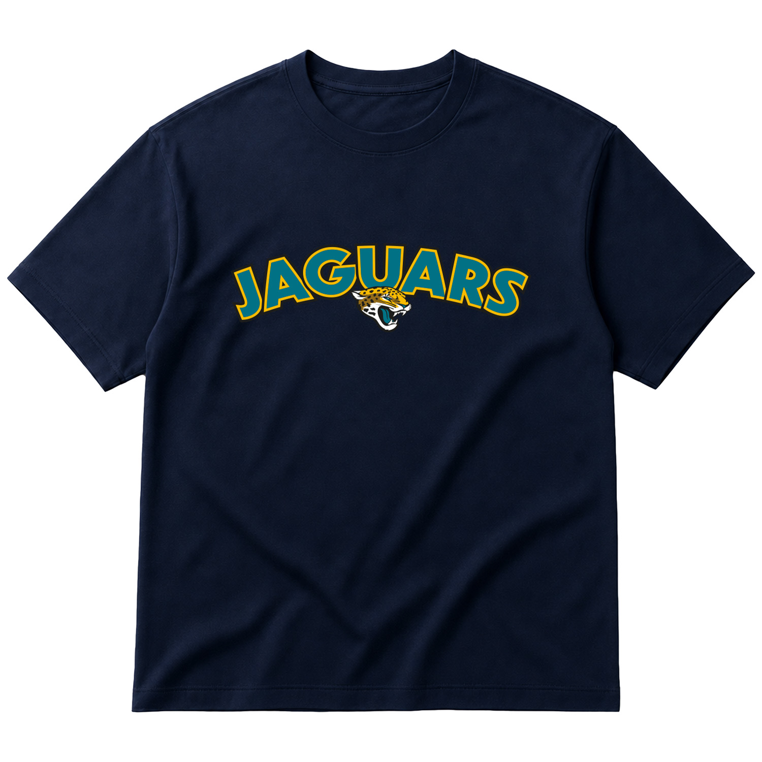 Jacksonville Jaguars Arch Oversize Tişört XL - İndigo Mavisi