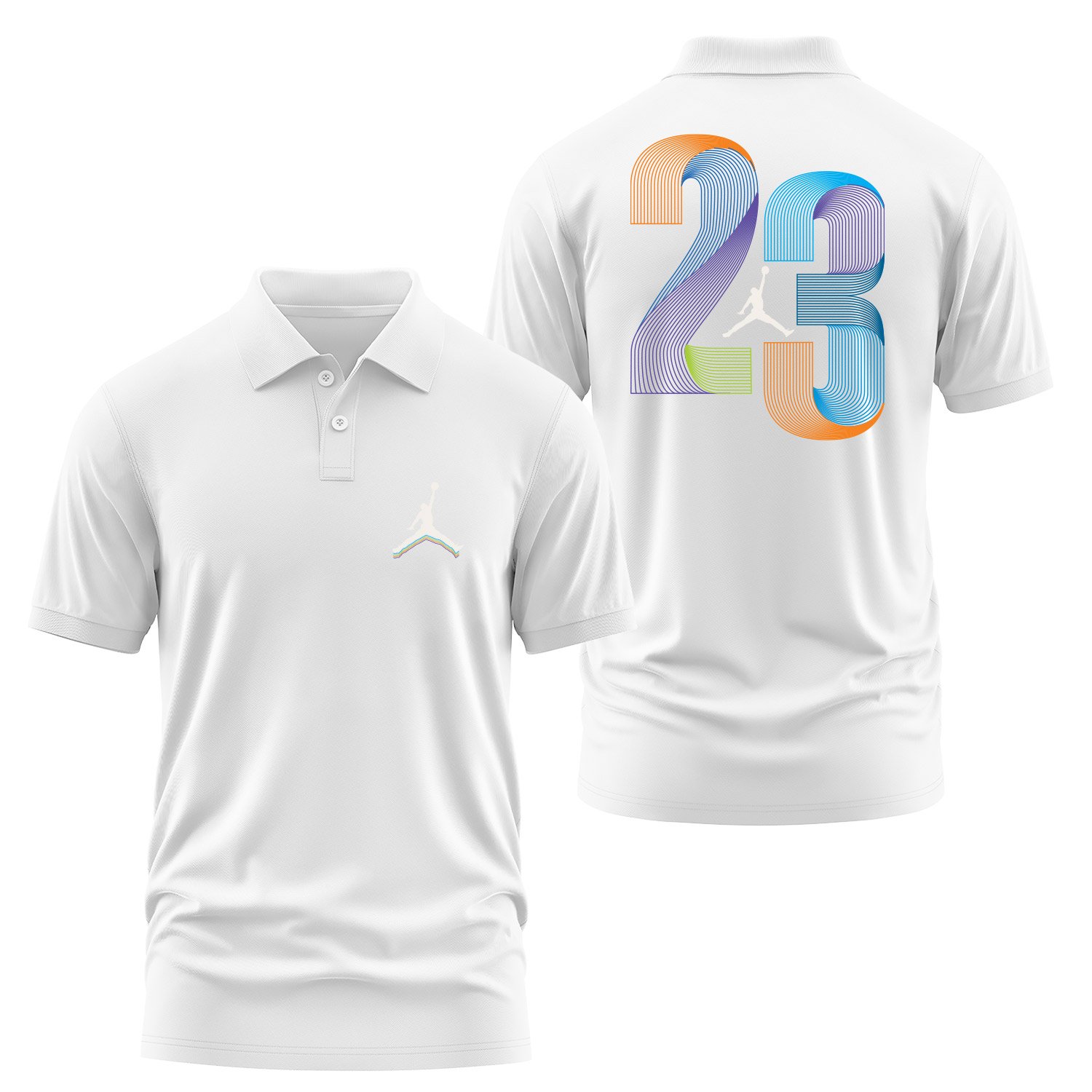 Air Jordan LC Polo Tişört XL - Beyaz