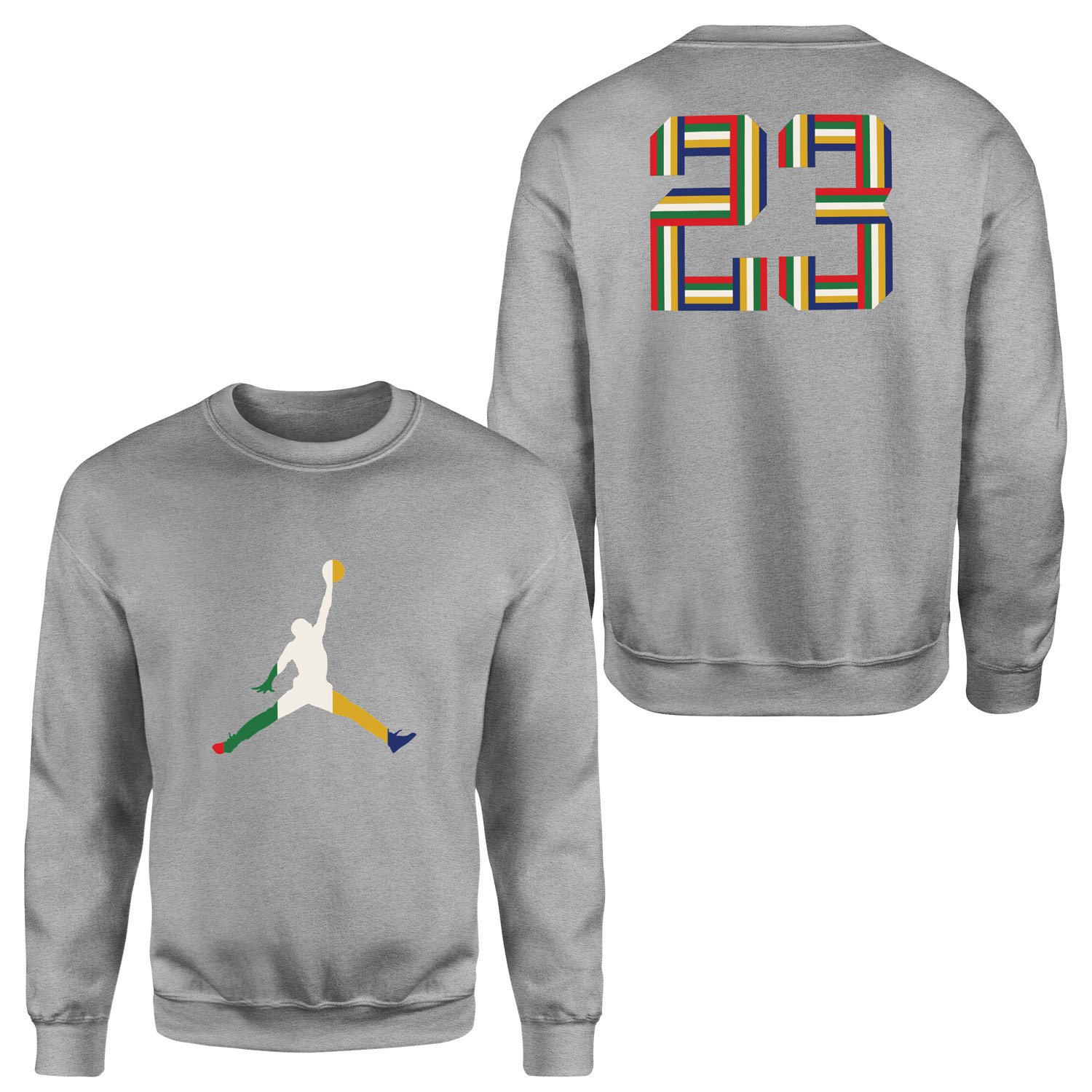 Air Jordan 23 PRISM Sweatshirt S - Gri