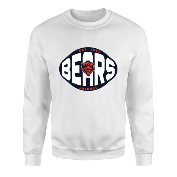 Chicago Bears Defence Sweatshirt M - Beyaz