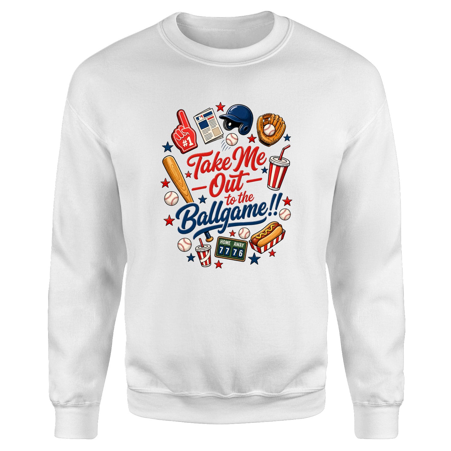 Take Me Out To The Ballgame Sweatshirt