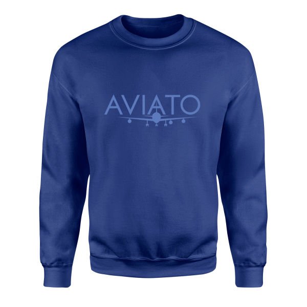 Aviato | Silicon Valley Sweatshirt XL - İndigo Mavisi