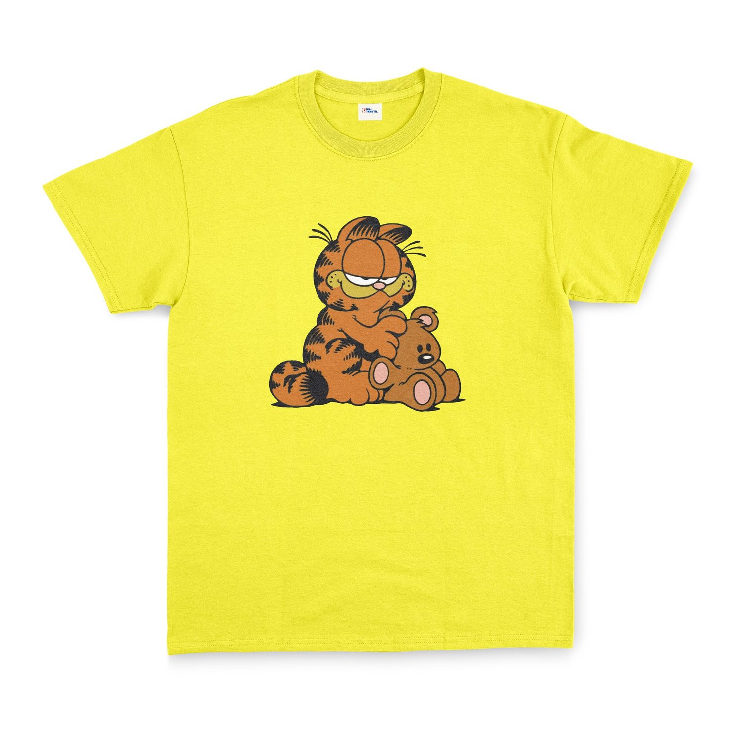 Garfield Tişört L - Sarı