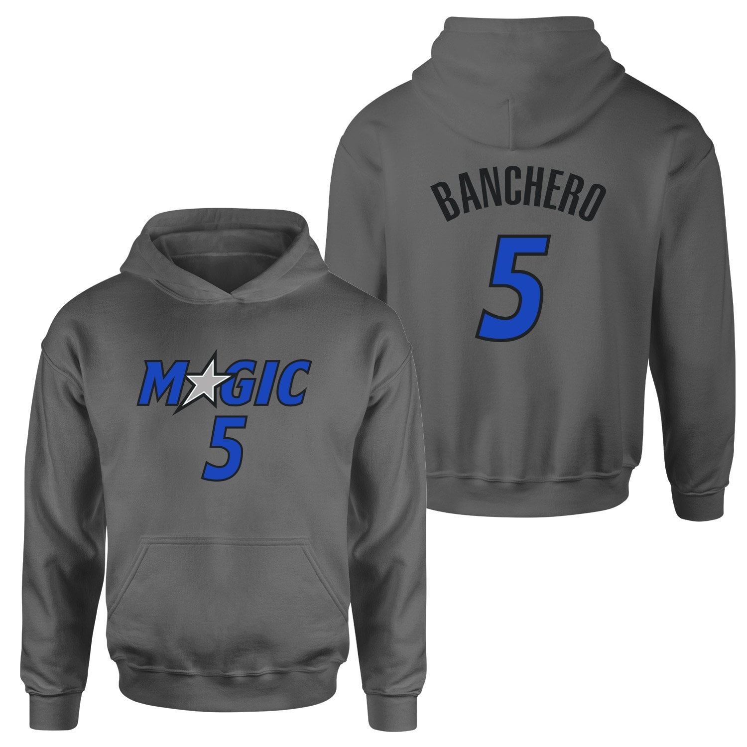 Paolo Banchero 5 Magic Forma Hoodie M - Füme