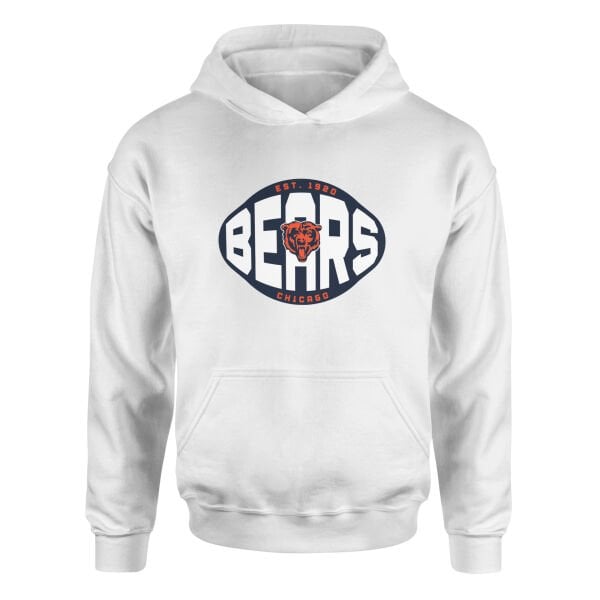 Chicago Bears Defence Hoodie M - Beyaz