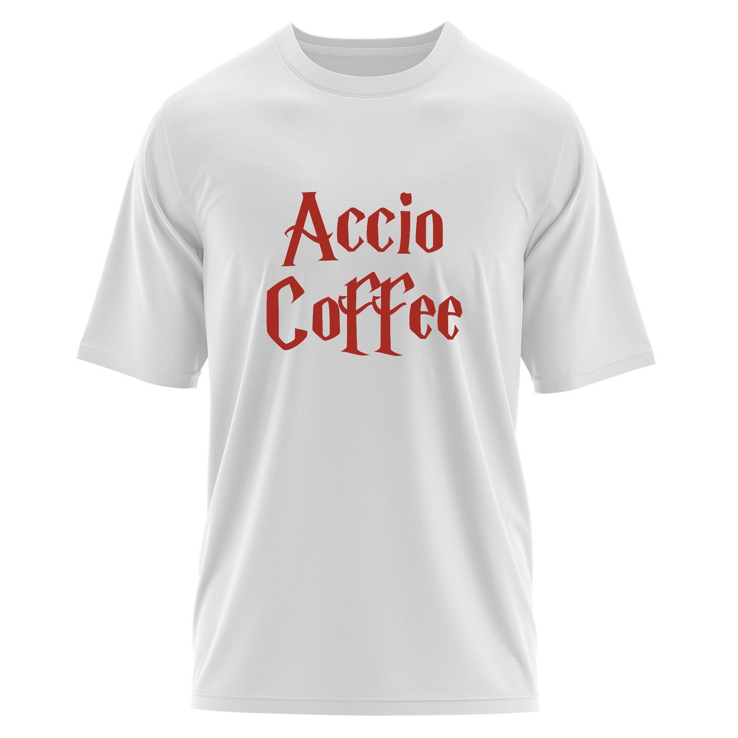 Accio Coffee Oversize Tişört S - Beyaz