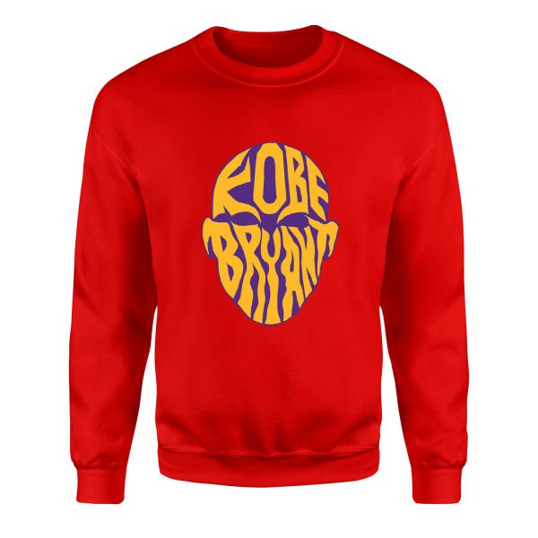 Kobe Bryant TH Sweatshirt M - Kırmızı